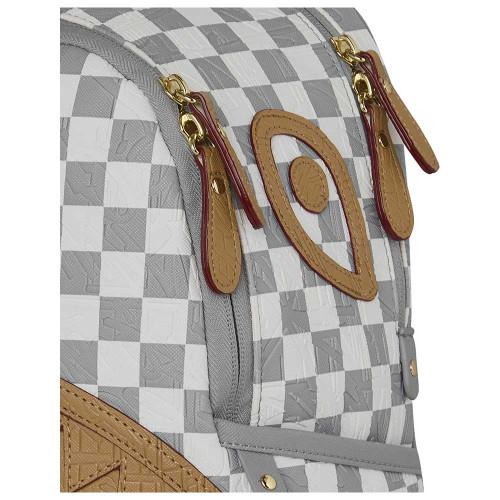 Sprayground Τσάντα πλάτης Embossed Cream Check Savage Backpack